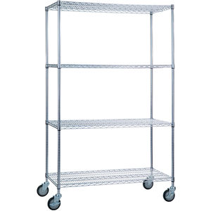 Mobile Wire Shelving
