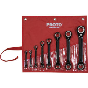 Box End Ratcheting Wrench Set
