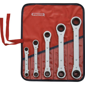 Box End Ratcheting Wrench Set