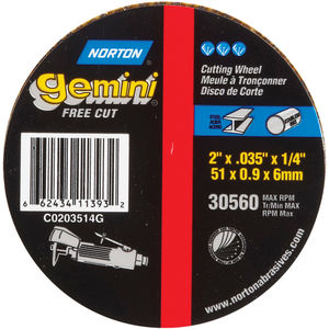Small Diameter Cutting Wheel