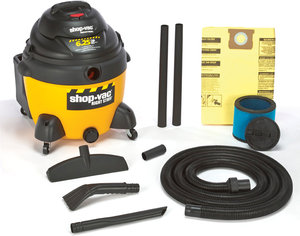 16 gal 6.25HP Wet/Dry Vacuum with Attachments | Fastenal