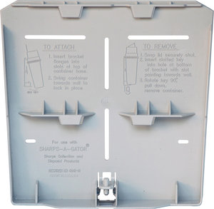 Sharps Container Brackets