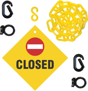 Plastic Chain Barricade Systems