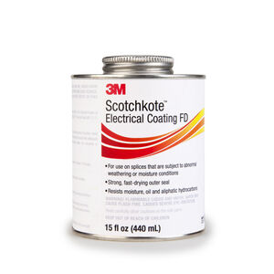 15oz Can Brown Scotchkote™ FD Electrical Sealant Compound | Fastenal