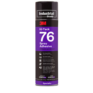 24fl.oz. Clear 3M™ Hi-Tack 76 Spray Adhesive Aerosol | Fastenal 24fl.oz. Clear 3M™ Hi-Tack 76 Spray Adhesive Aerosol | Fastenal