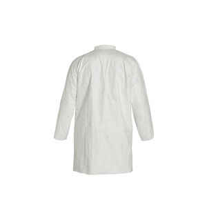 【2024年】高評価レビューアイテム特集 XL White Tyvek 400 Ext. Below Hip Front Snap Closure w/ Two トップス