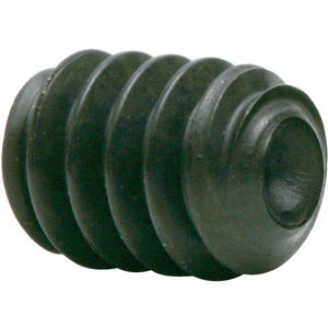 Socket Set Screw 3mm Long Knurled Cup Point Unbrako 45H M3-0.5mm Thread Black Oxide Alloy Steel 
