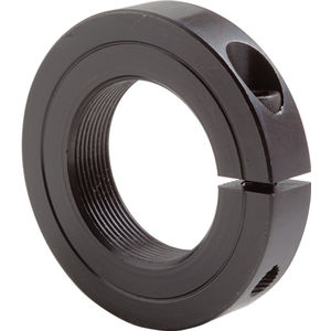 One-Piece Clamping Collar Recessed Screw 3 Black Oxide Steel 