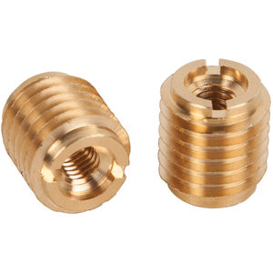 Type: Bronze NUTW-33779 M4x10mm Thread Interface Screw Insert Nuts 60 Pcs for Wooden Furniture 