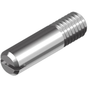 Stainless Steel Flat Point Slotted Set Screw M3 x 0.5 x 3 mm Length Pkg 25 *D 