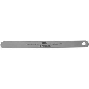 C1095 Hard Steel Precision Brand PBK-40 High Carbon Steel Flat Feeler Gage Stock .040 Inch Thick x 1/2 Inch x 12 Inch Flat 