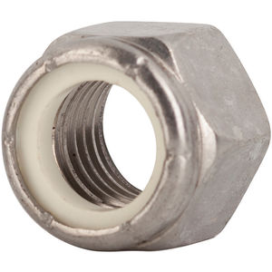 Stainless Steel Nylon Insert Lock Nut NC 3/8-16 QTY-25 