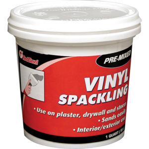 1 Quart White Pack of 1 Details about   Red Devil 0534 Pre-Mixed Vinyl Spackling 