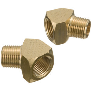 Brass Pipe Fitting, Street Elbow, 1/4 in. Female NPT x 1/4 in