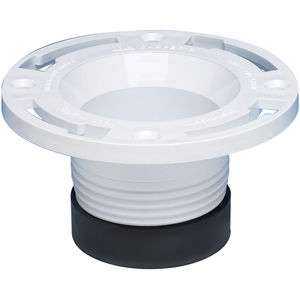 4" PVC Twist-N-Set® Cast Iron Replacement Toilet Bowl Flange | Fastenal