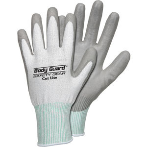 Fastenal Body Guard SafetyGear Foam Nitrile Palm Cut Resistant Gloves Size  S 6pk
