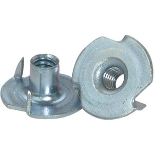 なっつー 1/4-20X7/16 TEE NUT 3 PRONG ZINC | Fastenal