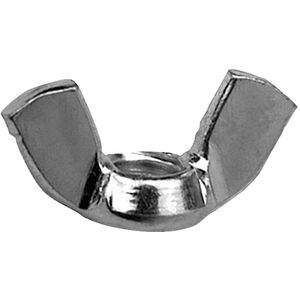12 Pack 1/4-20 Zinc Plated Forged Steel Wing Nuts NWCF004C000STLZN 