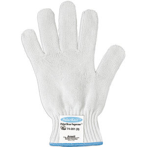 XS Series 74-045 White Uncoated Dyneema® Knitwrist Cut