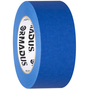 48mm W x 55 M L x 5.20 mil Thk Blue Fine Structured Crepe 48mm W x 55 M L x 5.20 mil Thk Blue Fine Structured Crepe