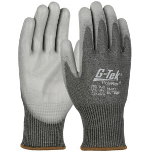 XL 13 ga ANSI A7 Cut ANSI 6 Abrasion EN 388 4X43F PolyKor