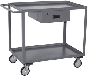 Lk 48 X30 2 Shelf 1 5 Drawer Transport Service Cart W 4 8 X3
