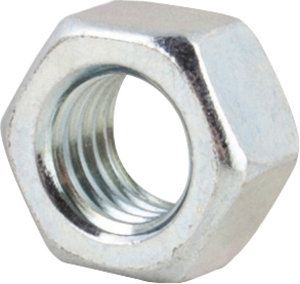 3 8 16 zinc finish grade a finished hex nut fastenal