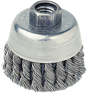 5/" Knot Cup .020/" Wire Stainless Steel x 5//8-11 AH